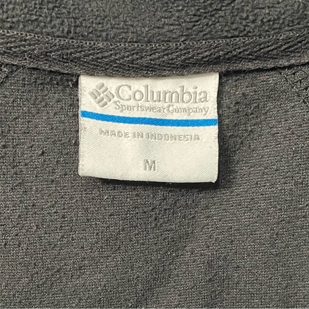 Columbia sweater|Columbia 1/4 Zip Fleece Pullover Black - Picture 5 of 5